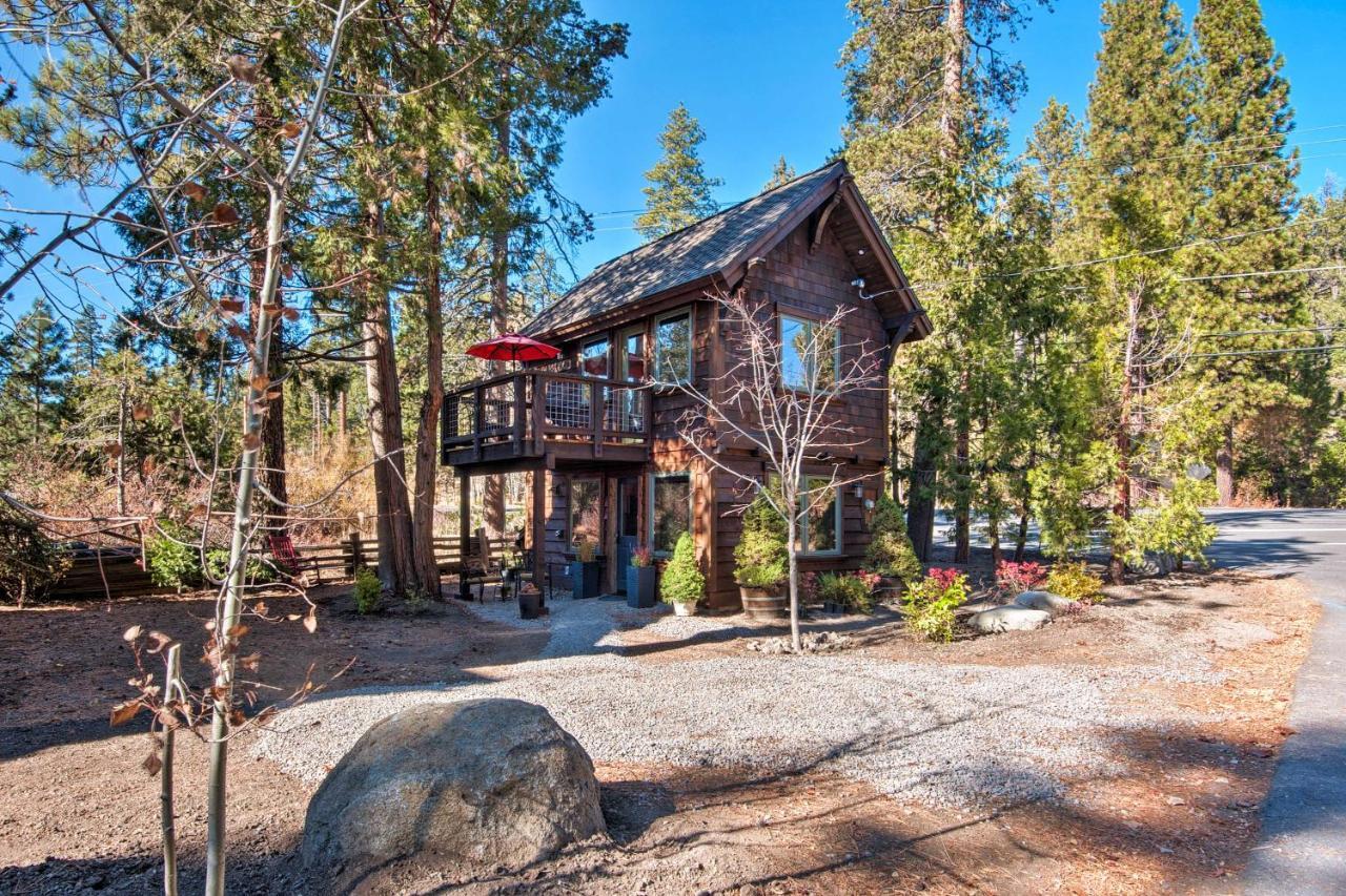 Modern Lakeside Cabin Walk To Dock And Tahoe City Eksteriør billede