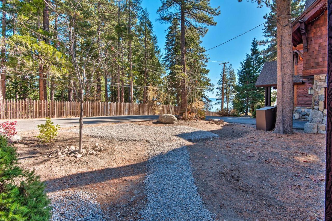 Modern Lakeside Cabin Walk To Dock And Tahoe City Eksteriør billede